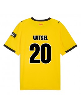Girona Axel Witsel #20 Replika Borta Kläder 2025-26 Kortärmad